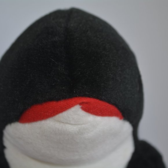 VTG Shamu Orca Killer Whale Plush Stuffed Animal Kid Toy 13" Ocean Aquatic Black - Picture 7 of 8